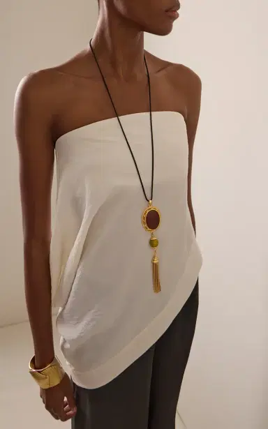 ben-amun Exclusive Tassel Necklace | Thumbnail 2 ben-amun Exclusive Tassel Necklace | Thumbnail 2