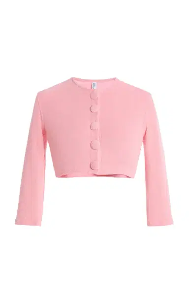 Lisa Marie Fernandez Cropped Terry Cloth Cardigan | Thumbnail 5 Lisa Marie Fernandez Cropped Terry Cloth Cardigan | Thumbnail 5