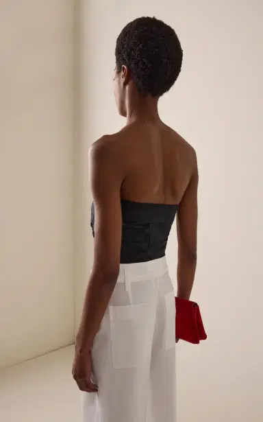 Proenza Schouler White Label Maisy Strapless Poplin Top | Thumbnail 5 Proenza Schouler White Label Maisy Strapless Poplin Top | Thumbnail 5
