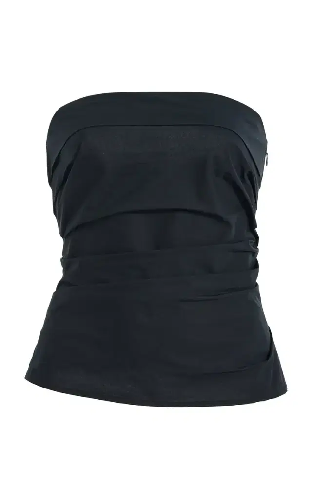 Maisy Strapless Poplin Top