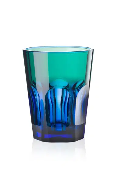 MARIO LUCA GIUSTI Set-of-Six Double Face Acrylic Tumbler - Blue | Thumbnail 3 MARIO LUCA GIUSTI Set-of-Six Double Face Acrylic Tumbler - Blue | Thumbnail 3