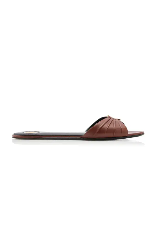 Saint Laurent Babylone 00 Slide Sandals