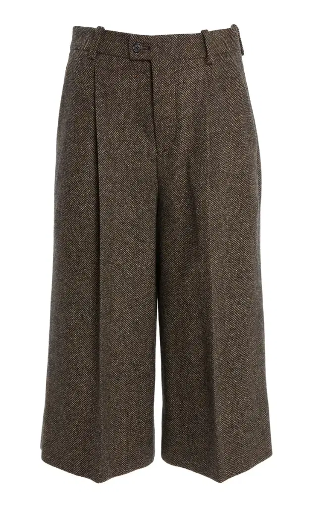 Saint Laurent Tailored Virgin Wool Bermuda Shorts