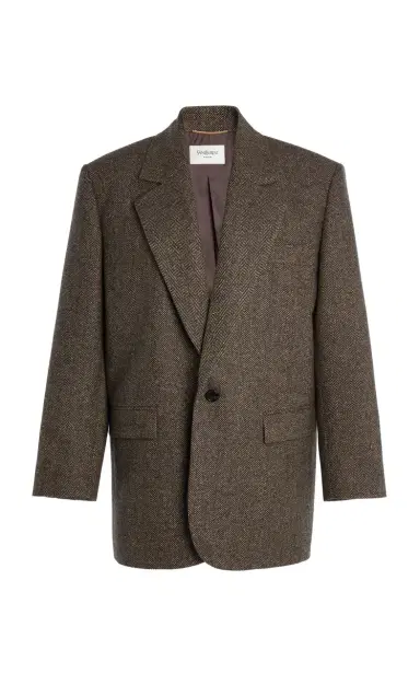 Saint Laurent Virgin Wool Blazer | Thumbnail 3 Saint Laurent Virgin Wool Blazer | Thumbnail 3