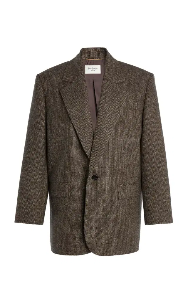 Saint Laurent Virgin Wool Blazer