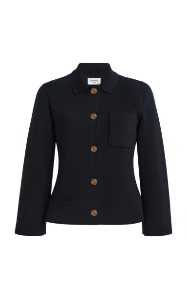 Saint Laurent Short Wool Jacket | Thumbnail 4 Saint Laurent Short Wool Jacket | Thumbnail 4
