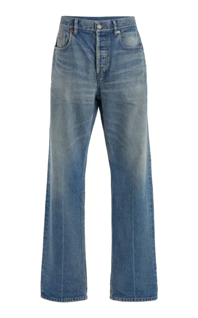 Authentic Rigid Mid-Rise Straight-Leg Jeans