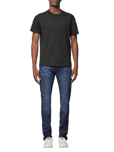 Frame Men's Short-Sleeve Cotton T-Shirt - Noir - Size XL | Thumbnail 2