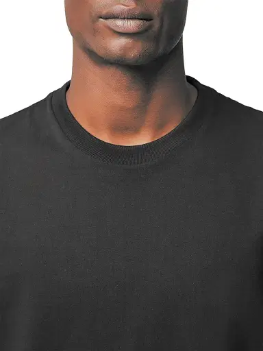Frame Men's Short-Sleeve Cotton T-Shirt - Noir - Size XL | Thumbnail 8