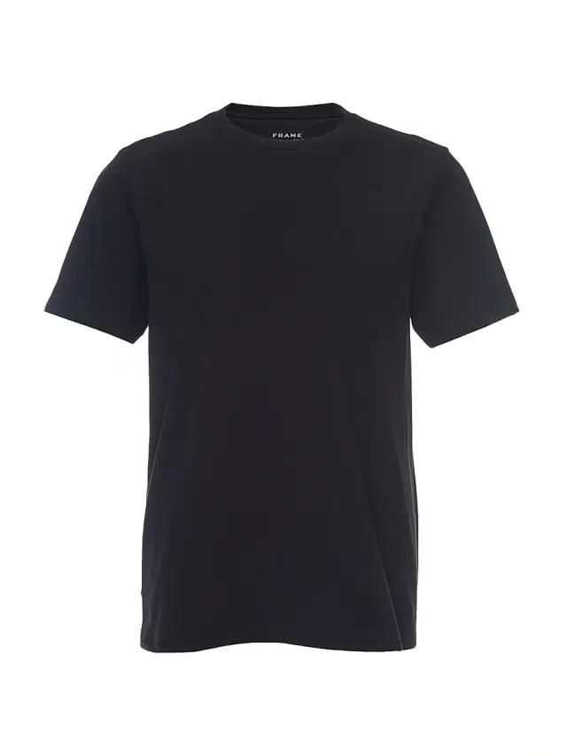 Men's Short-Sleeve Cotton T-Shirt - Noir