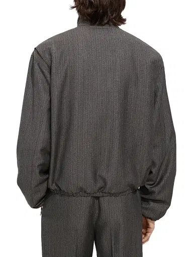 Bottega Veneta Men's Striped Wool-Mohair Jacket | Thumbnail 3 Bottega Veneta Men's Striped Wool-Mohair Jacket | Thumbnail 3