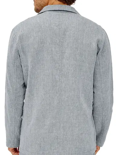 RAILS Men's Harris Cotton-Linen Blazer - Bicoastal Blue - Size XL | Thumbnail 5