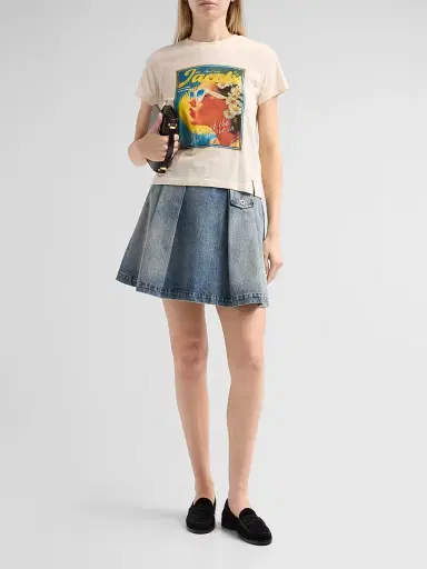 Marc Jacobs Women's Sun Poster Femme T-Shirt - White Multi - Size XS | Thumbnail 2