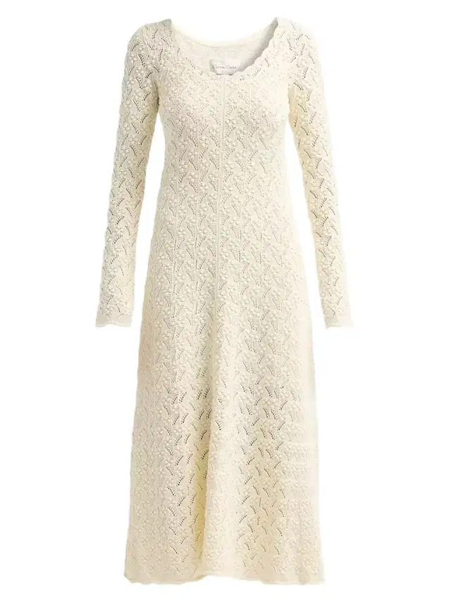 Cara Cara Women's Avril Pointelle Midi Dress -