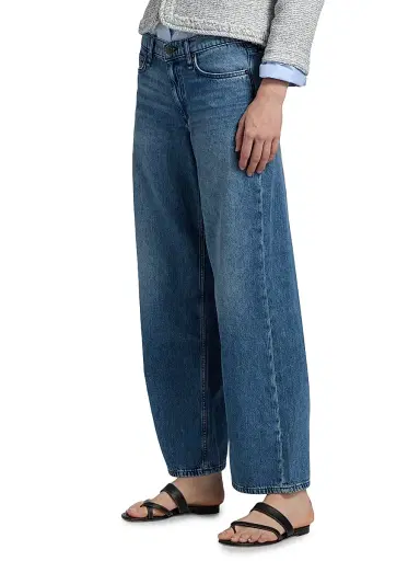 rag & bone Women's Cam Ankle Straight-Leg Jeans - River | Thumbnail 4
