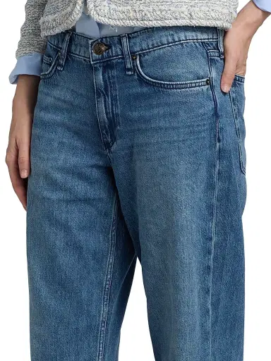 rag & bone Women's Cam Ankle Straight-Leg Jeans - River | Thumbnail 6