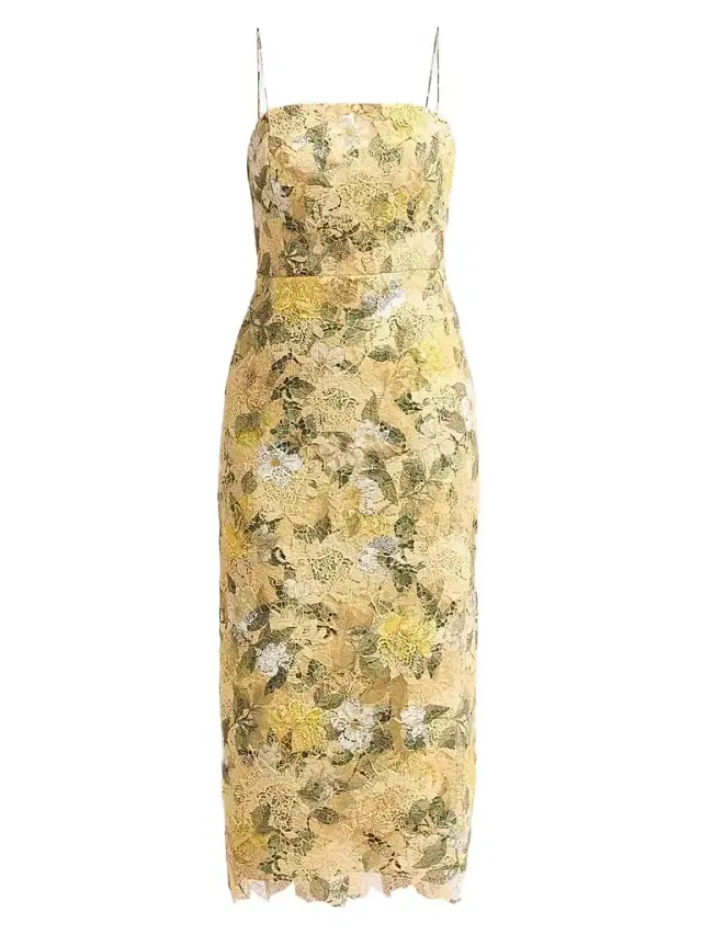 Ungaro Women's Robin Lace Midi Dress