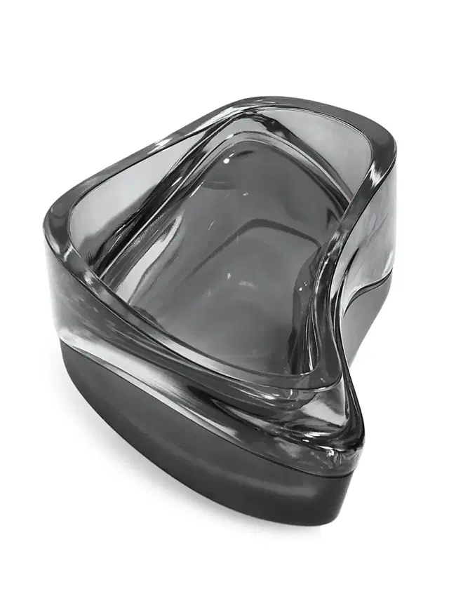 Zaha Hadid Design Plex Stackable Crystal Glass Vessel - Rose