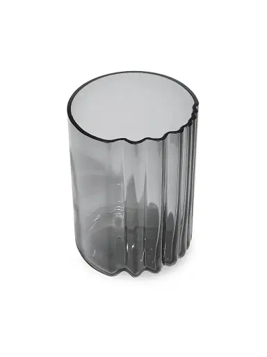 Zaha Hadid Design Pulse Wide Glass Vase | Thumbnail 1 Zaha Hadid Design Pulse Wide Glass Vase | Thumbnail 1
