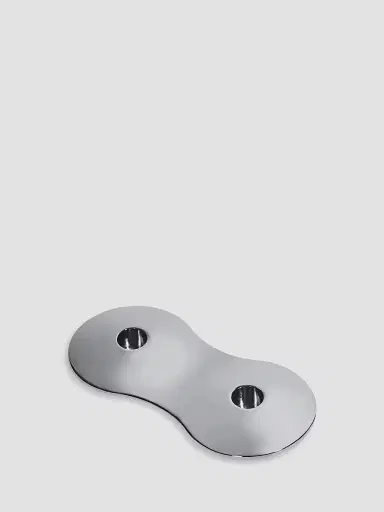 Zaha Hadid Design Cell Double Stainless Steel Candleholder | Thumbnail 2