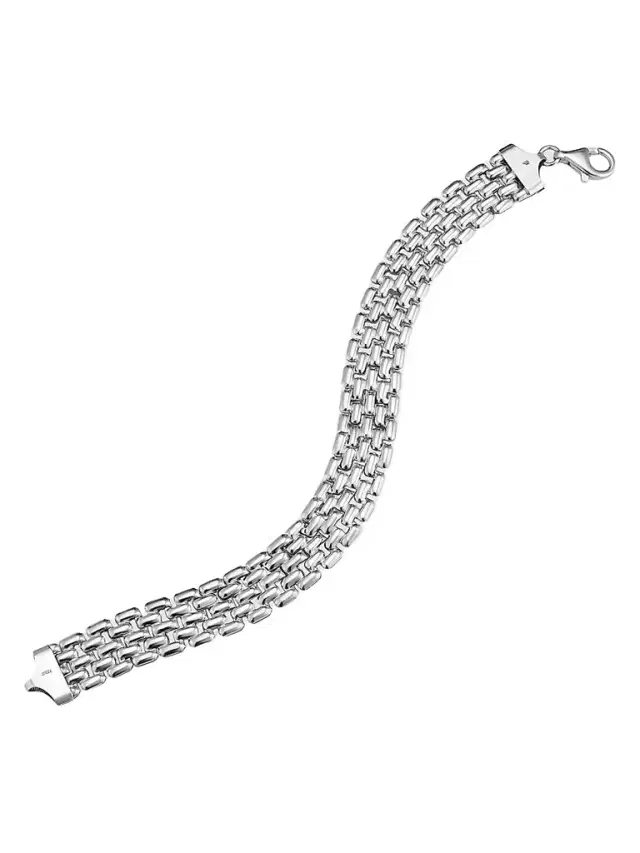 Women's The Panther Bracelet in Sterling Silver - Silver
