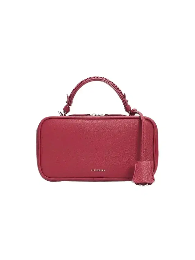 Altuzarra Women's Fall 3 Tack Trunk Leather Top Handle Bag - Deep Cherry