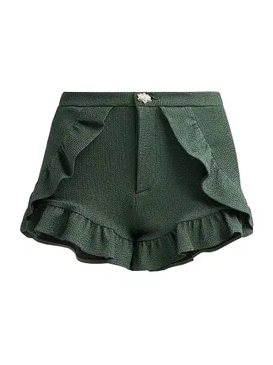 PatBo Women's Cora Ruffle Knit Shorts | Thumbnail 1 PatBo Women's Cora Ruffle Knit Shorts | Thumbnail 1