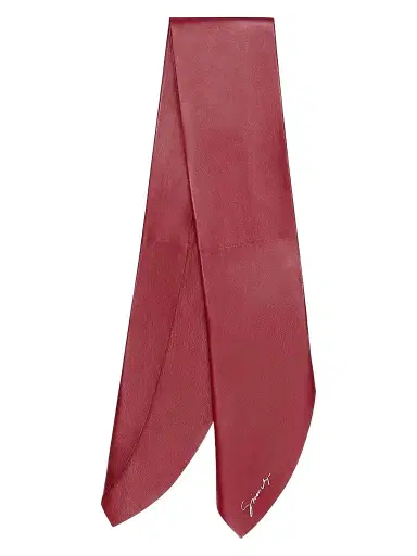 Givenchy Women's Scarf in Leather - Red Cherry | Thumbnail 1 Givenchy Women's Scarf in Leather - Red Cherry | Thumbnail 1