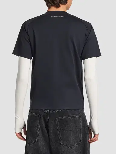 Balenciaga Men's Techwear Long Sleeve T-Shirt | Thumbnail 5