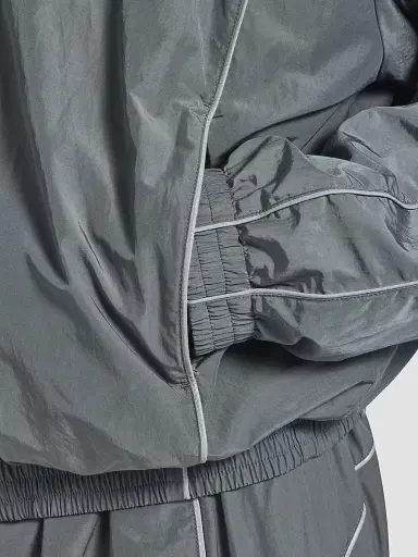 Balenciaga Men's Bodies Tracksuit Jacket - Elephant Grey - Size Small | Thumbnail 6