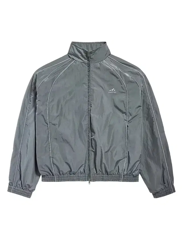 Balenciaga Men's Bodies Tracksuit Jacket - Elephant Grey
