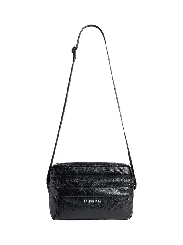 Balenciaga Men's Explorer Camera Bag - Black