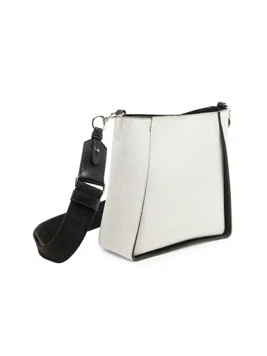 Stella McCartney Women's Logo Cotton Canvas Crossbody Bag | Thumbnail 5 Stella McCartney Women's Logo Cotton Canvas Crossbody Bag | Thumbnail 5