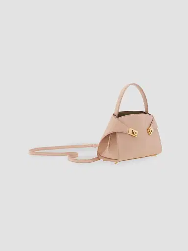 Ferragamo Women's Hug Mini Leather Top Handle Bag | Thumbnail 5 Ferragamo Women's Hug Mini Leather Top Handle Bag | Thumbnail 5