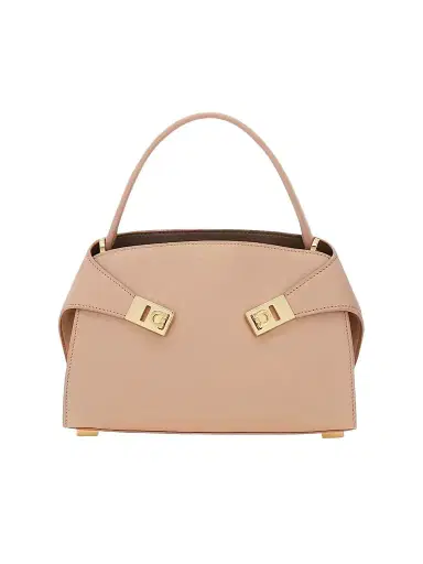 Ferragamo Women's Hug Mini Leather Top Handle Bag | Thumbnail 1 Ferragamo Women's Hug Mini Leather Top Handle Bag | Thumbnail 1