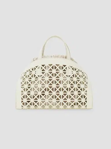 Ferragamo Women's Hug Mini Laser-Cut Leather Top Handle Bag | Thumbnail 3 Ferragamo Women's Hug Mini Laser-Cut Leather Top Handle Bag | Thumbnail 3