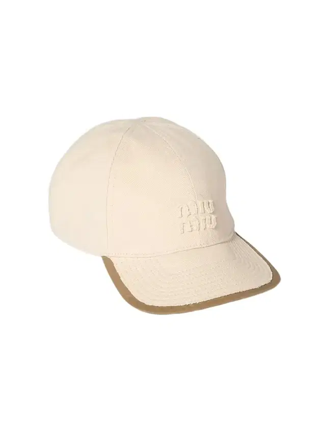 Women's Drill And Poplin Baseball Cap - Beige Khaki