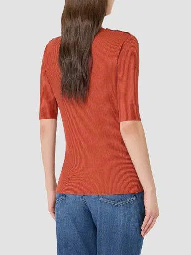Max Mara Women's Ribbed Woollen Yarn Jumper | Thumbnail 4 Max Mara Women's Ribbed Woollen Yarn Jumper | Thumbnail 4