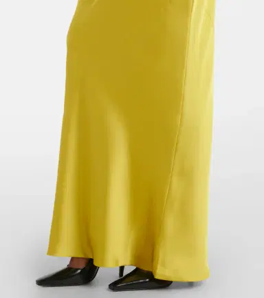 Norma Kamali Maria satin gown | Thumbnail 4