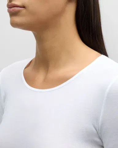 Hanro Cotton Seamless Long-Sleeve Top | Thumbnail 4