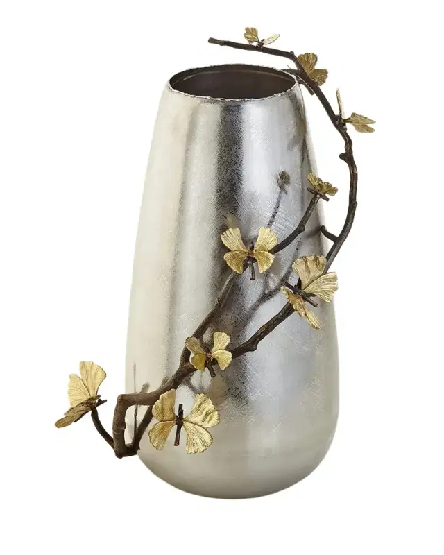 Michael Aram Butterfly Ginkgo Centerpiece Floor Vase