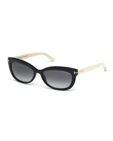 Tom Ford Alistair Two-Tone Squared Cat-Eye Sunglasses | Thumbnail 4
