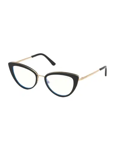 Tom Ford Blue Block Metal Cat-Eye Optical Frames | Thumbnail 1 Tom Ford Blue Block Metal Cat-Eye Optical Frames | Thumbnail 1