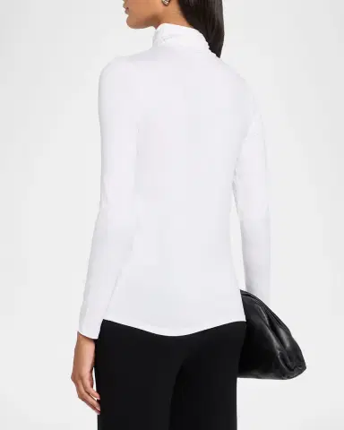 Majestic Filatures Viscose Jersey Turtleneck | Thumbnail 2
