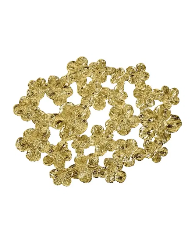 Michael Aram Gold Orchid Trivet