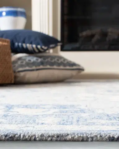 Lauren Ralph Lauren Percy Blue Hand-Woven Rug | Thumbnail 4 Lauren Ralph Lauren Percy Blue Hand-Woven Rug | Thumbnail 4