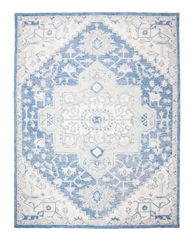 Lauren Ralph Lauren Percy Blue Hand-Woven Rug | Thumbnail 1 Lauren Ralph Lauren Percy Blue Hand-Woven Rug | Thumbnail 1