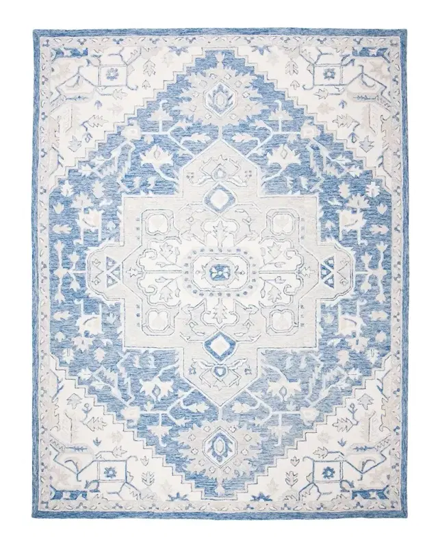 Lauren Ralph Lauren Percy Blue Hand-Woven Rug