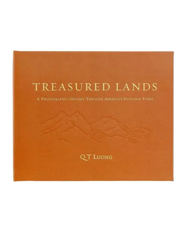Graphic Image "Treasured Lands" Leather Bound Book