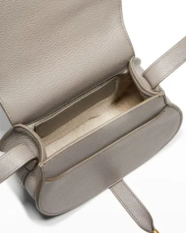 Chloé Marcie Small Crossbody Bag in Grained Leather | Thumbnail 6